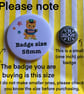 Weezer Vintage mash-up pin badge - what's with these homies dissin' my girl - Image 2