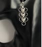 Sterling Silver Chainmaille Earrings - Image 3