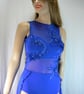 Lyrical Lycra and mesh skirted leotard embellished with Swarovski crystals  - Image 3