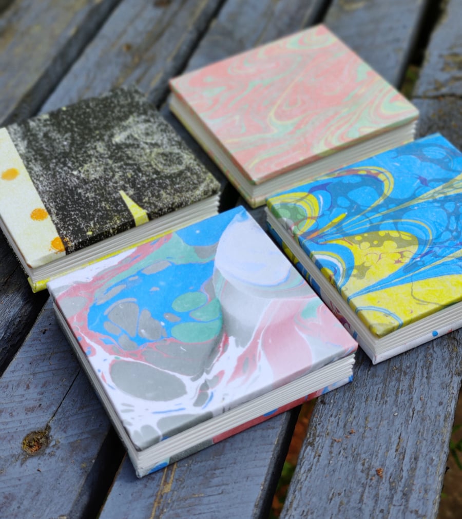 One of a kind Mini Concertinas 6 x 6 