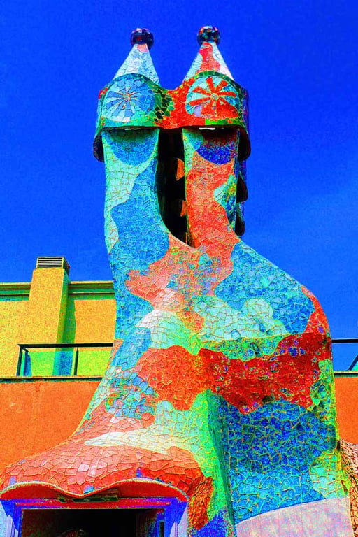 Casa Batllo Barcelona Spain Photograph Print