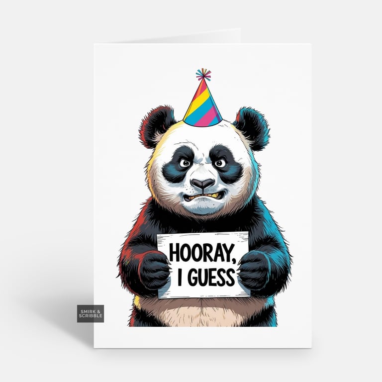 Unique Funny Birthday Card For Him Or Her 