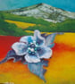Handmade Felt Wool Flower Brooch