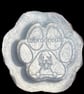 Labradoodle paw silicone mould 