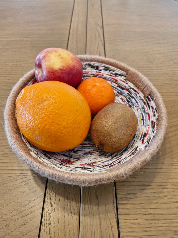 Coiled Paper Bowl