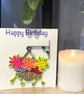 Stunning Handmade Quilled Hanging Basket Card