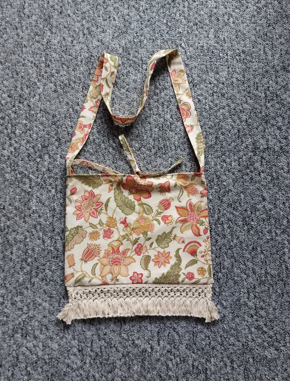 Boho style festival cross body bag 