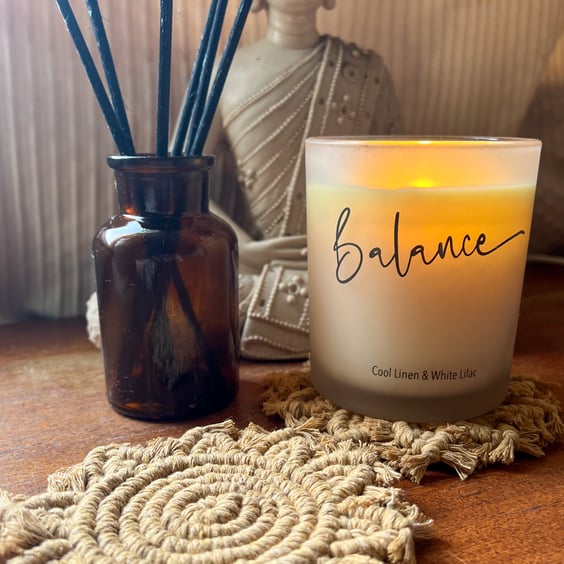 Coasters - macrame flower, set of 2 - Mustard