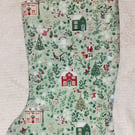 Winter in the country Christmas Stocking