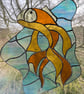 Stained Glass Fish Suncatcher, Glass Art, Nature - Image 3
