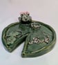 Frog Lilypad Trinket Dish - Image 1