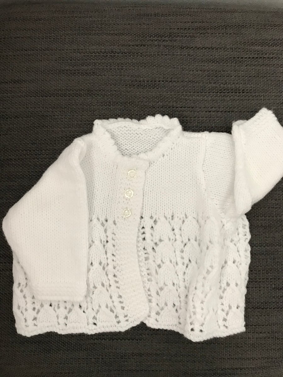 Vintage style matinee jacket