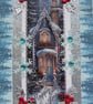 Hand Crafted Decoupage Chistmas Card - Happy Christmas (3407) Welcome Home