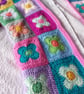 Crochet 'Jessica' Flower Power Cardigan Made To Order - Image 8