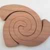 Curly Wurly Trivet in either Sapele or Tulipwood