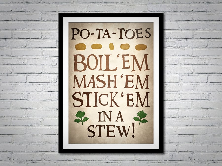 Lord of the Rings Samwise Potatoes Hobbit Movie... Folksy