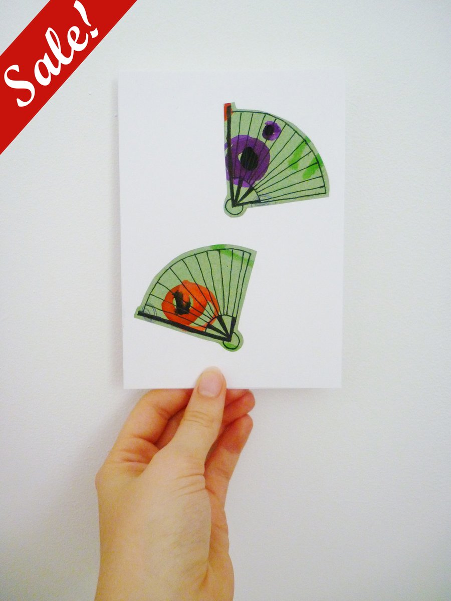 Sale - 50% off! - Fan Card