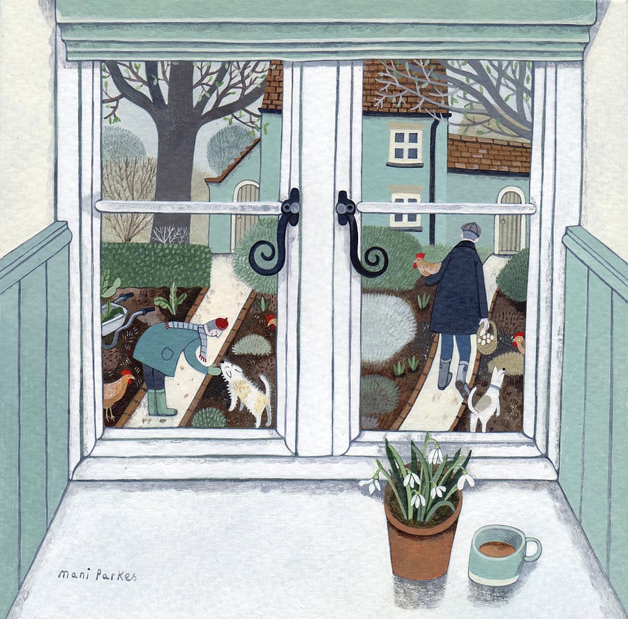 The Joy Of Longer Days Greeting Card