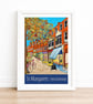 St Margarets Twickenham travel poster print by Susie West - Image 2