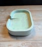 Handcrafted Jesmonite Soap Dish — Soft, Sustainable Elegance - Image 2