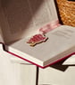 Wooden Flowers any 3 flower wedding favours gift tags birthdays decorations  - Image 3