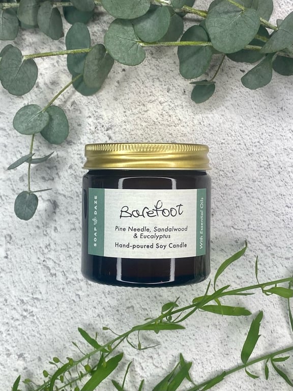 Barefoot Soy Wax Aromatherapy Candle