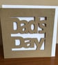 Father's Day Cards on white or brown kraft card with envelope, insert, cello bag - Image 4