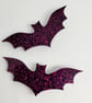 Pink and Black Bat Hair Clips - Image 4