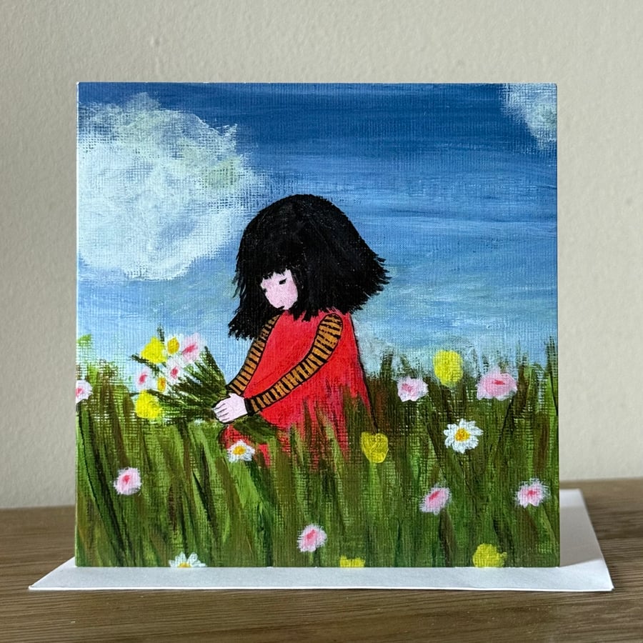 Ora Champ and Fea Blank Card