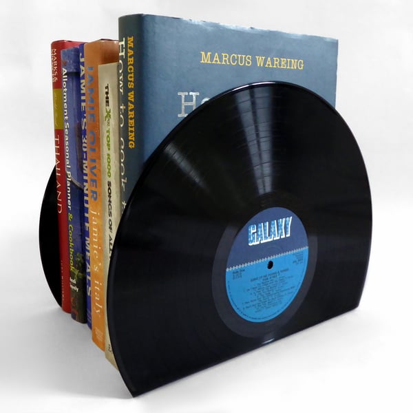 Vinyl Record Bookends