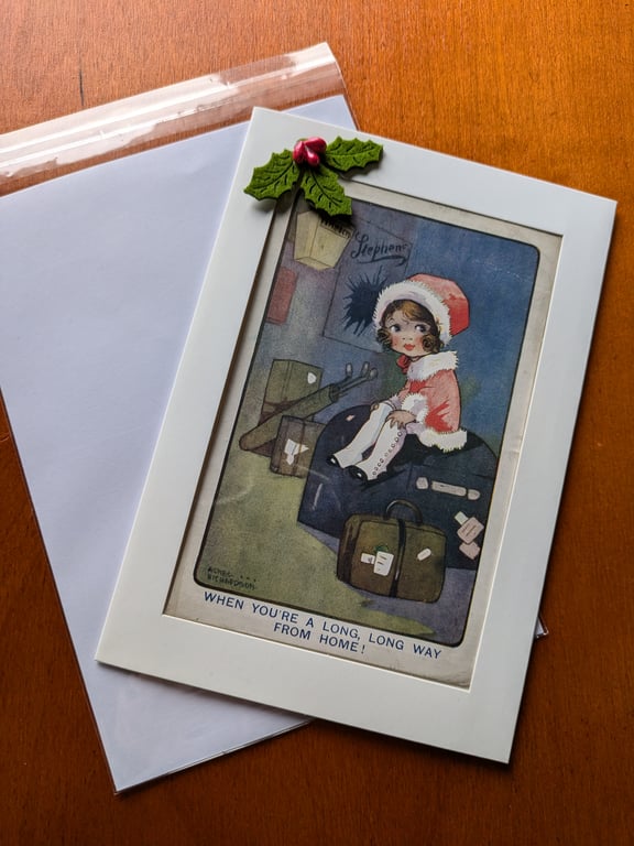 Agnes Richardson Christmas Greetings Card 