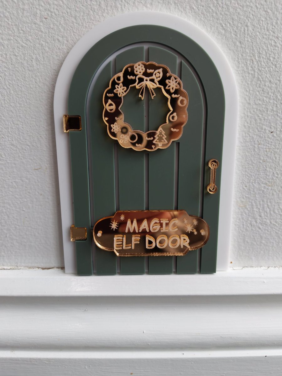 Magic Elf Door for Christmas 