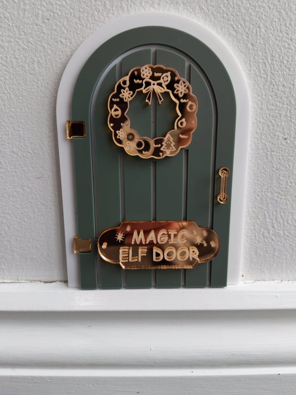Magic Elf Door for Christmas 
