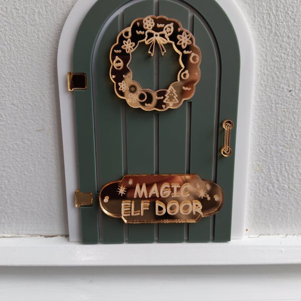 Magic Elf Door for Christmas 