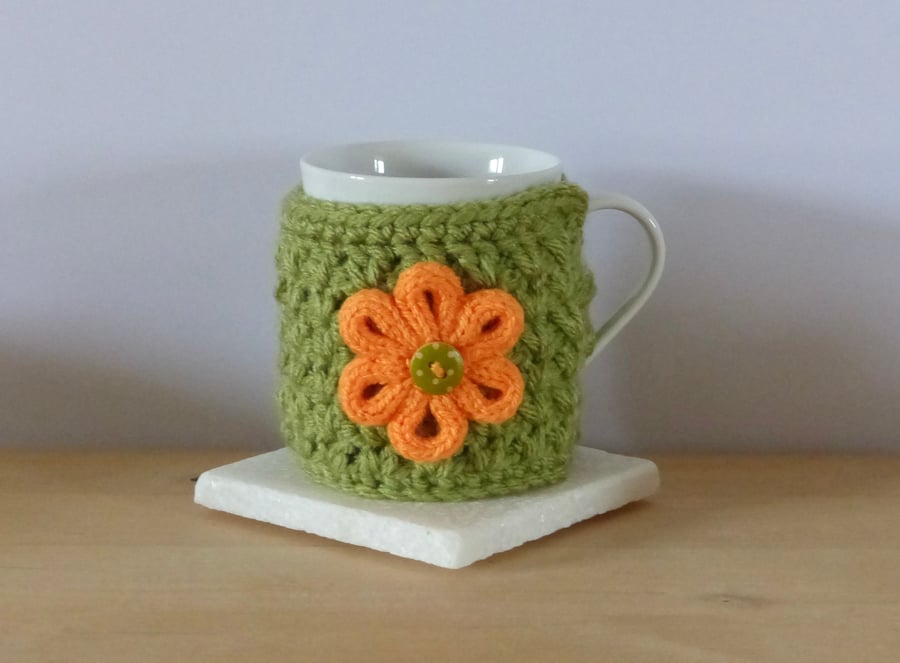Crocheted Mug Cosy