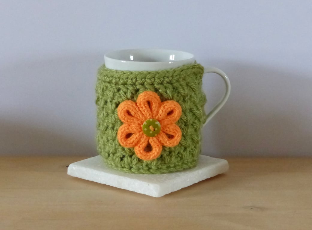 Crocheted Mug Cosy