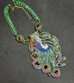 Peacock Bead Embroidery - Image 4