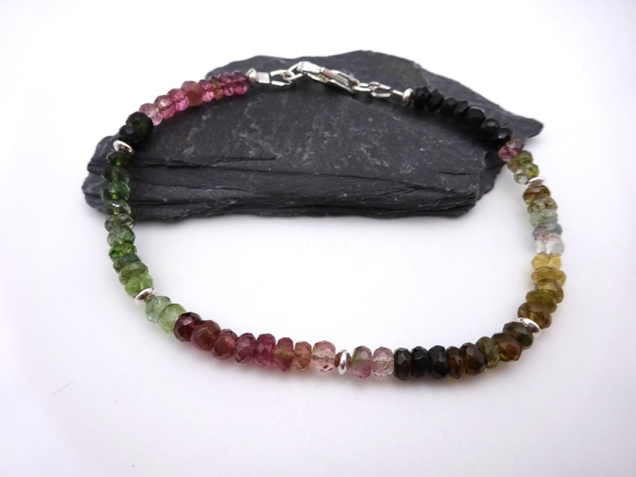 tourmaline gemstone bracelet