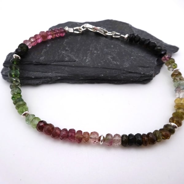 tourmaline gemstone bracelet