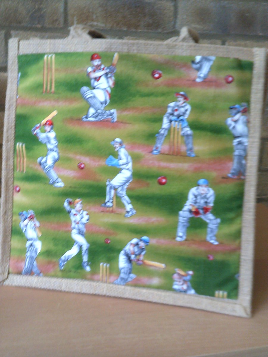 Cricketers Medium Jute Bag
