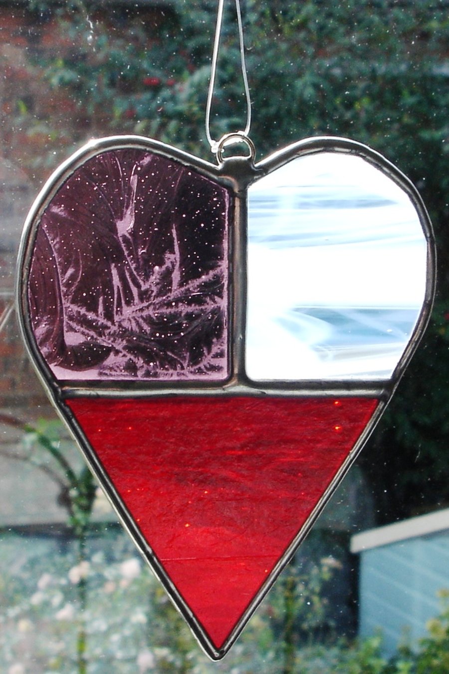 STAINED GLASS HEART