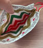 Summer seconds - Cotton Christmas drawstring pouch - super cute - Image 3