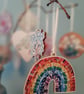 Rainbow Wooden Decoration - Image 5