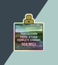 Super Seconds Set of 4 Holographic Die Cut Stickers - 246 - Image 3