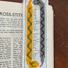 Adder Bookmark Counted Cross Stitch Kit