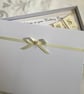Personalised Handmade Wedding Day Card Gift Boxed Keepsake Ivory - Image 3