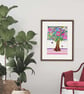 Made to Order Personalised Family Tree Original Art - Image 2