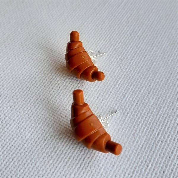 Lego Croissant Earrings