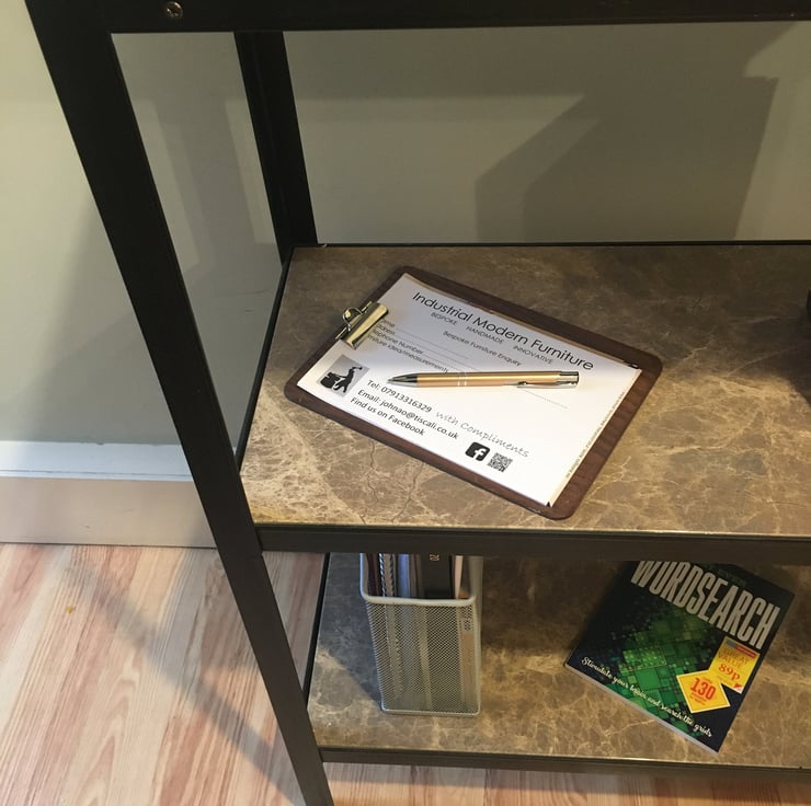 Premium Italian Ceramic Bookcase, Shelves, Stee... Folksy