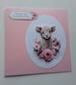 Easter card. Lamb. New Baby card. Ref 404 - Image 2